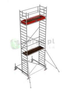 KRAUSE STABILO 100 Rusztowanie jezdne 2,5 x 0,75m, wys.rob. 7,4m 741080