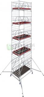 KRAUSE STABILO 50 Rusztowanie jezdne 2,5 x 1,5m, wys.rob. 11,4m - 782090 - GUARDMATIC Nowa norma PN EN 1004-1