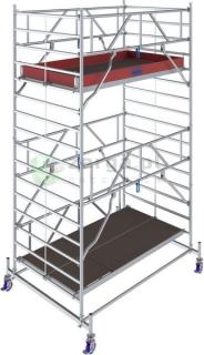 KRAUSE STABILO 50 Rusztowanie jezdne 2,5 x 1,5m, wys.rob. 5,4m - 782038 - GUARDMATIC Nowa norma PN EN 1004-1