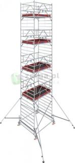 KRAUSE STABILO 500 Rusztowanie jezdne profesjonalne 2,0 x 1,5m, wys.rob. 10,5m - 783073 - GUARDMATIC Nowa norma PN EN 1004-1