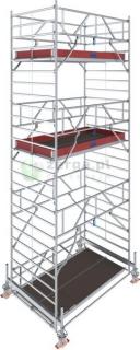 KRAUSE STABILO 500 Rusztowanie jezdne profesjonalne 2,5 x 1,5m, wys.rob. 7,5m - 784049 - GUARDMATIC Nowa norma PN EN 1004-1