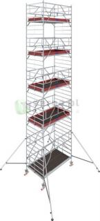 KRAUSE STABILO 5000 Rusztowanie jezdne 2,5 x 1,5m, wys.rob. 11,3m - 749116 - GUARDMATIC Nowa norma PN EN 1004-1