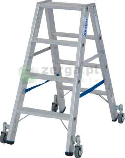 KRAUSE STABILO drabina dwustronna jezdna 2x4 wys.rob. 2,48m 124821