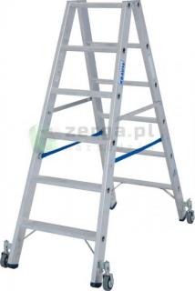 KRAUSE STABILO drabina dwustronna jezdna 2x6 wys.rob. 2,95m 124845