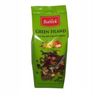 Bastek Green Island, herbata zielona owocowa, 125g