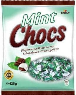 Storck Mint Chocs, cukierki miętowe z czekoladą, 354g