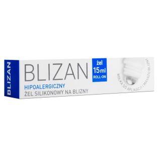 BLIZAN Hipoalergiczny żel silikonowy na blizny roll-on 15 g