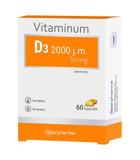 Vitaminum D3 2000 j.m. Strong  60 kaps