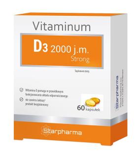 Vitaminum D3 2000 j.m. Strong  60 kapsułek