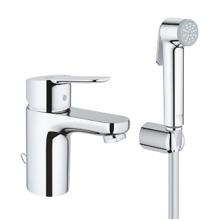 Bateria Grohe Bauedge 23757000 umywalkowa z bidettą