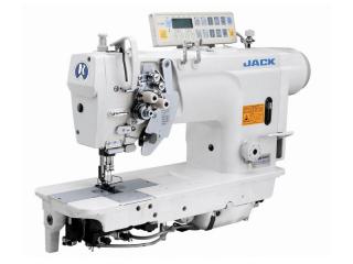 JACK JK 58450 D-403 - 2-igłowa stębnówka automatyczna z wył. igłami (Zapytaj o Dostępność, Paleta w 48h)