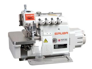 SIRUBA 747LD - Owerlok 4-nitkowy z silnikiem DirectDrive i automatyką (Zapytaj o Dostępność, Paleta w 48h)