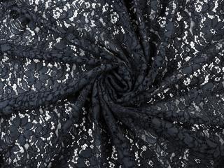 Koronka gipiura - Atrament [kupon 1,75m]