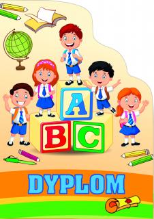 Dyplom ABC (napisy) 250g/m2 (10 szt.) Galeria Papieru