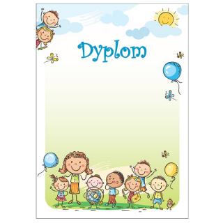 Dyplom Przedszkolaki 170g/m2 (25 szt.) Galeria Papieru