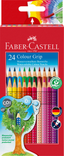 KREDKI GRIP 2001 24 KOL. OPAKOWANIE KARTONOWE FABER-CASTELL 112424 FC