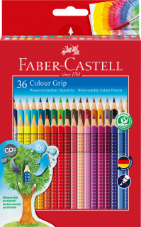 KREDKI GRIP 2001 36 KOL. OP. KARTONOWE FABER-CASTELL 112442 FC