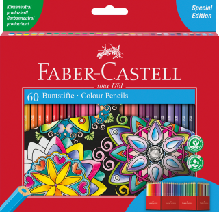 KREDKI ZAMEK 60 KOL. FABER-CASTELL 111260 FC