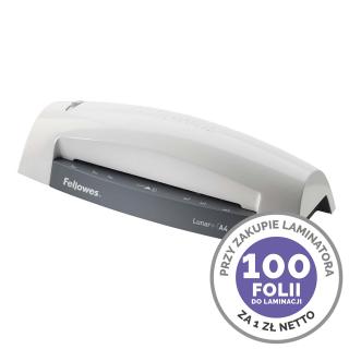 Laminator Fellowes Lunar A4 + Folia do laminacji za 1 zł