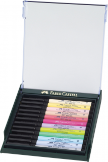 PITT ARTIST PEN BRUSH ZESTAW 12 KOL. PASTEL FABER-CASTELL 267420 FC