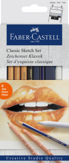 ZESTAW DO SZKICOWANIA CLASSIC FABER-CASTELL 114004 FC