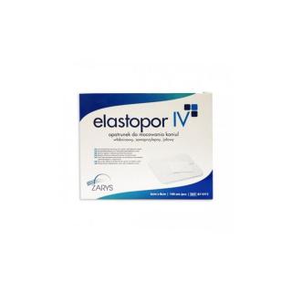 Elastopor IV, opatrunek do mocowania kaniul 5cm x 7,6cm a100szt