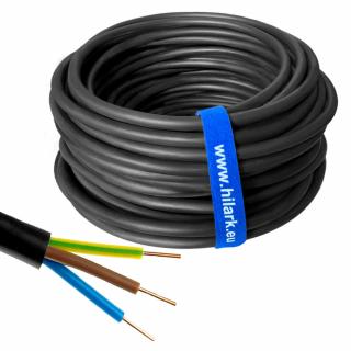 Kabel Przewód ziemny YKY żo 3x2,5mm2 0,6/1kV 100m