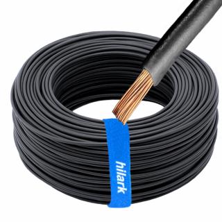 Przewód instalacyjny 1x10mm² H07V-K LgY linka klasy 5 czarny 1m