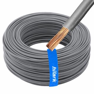 Przewód instalacyjny 1x10mm² H07V-K LgY linka klasy 5 szary 100m