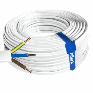 PRZEWÓD INSTALACYJNY PŁASKI kabel YDYp 3x1,5 mm2 450/750V 10 m