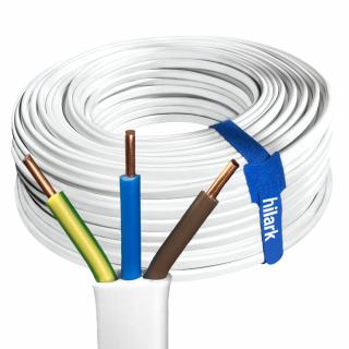 PRZEWÓD INSTALACYJNY PŁASKI kabel YDYp 3x2,5 mm2 450/750V 20m