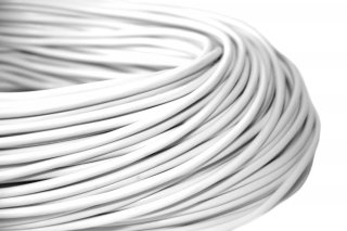 Przewód kabel H05VV-F OWY 3x2,5mm2, biały na PRZEDŁUŻACZ 125 m