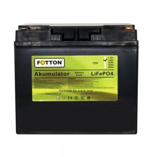 Akumulator  LIFEPO4 18Ah 12V box