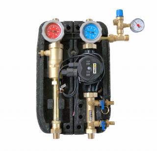 Dwudrogowa elektroniczna grupa pompowa Fotton SH DUAL 180 230V AC z PWM 2-12l/min