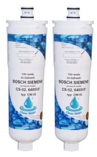 Filtr wody do lodówki BOSCH SIEMENS CS-52, CLEAN-WATER" CW55