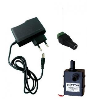Pompa obiegowa FOTTON FT02 12V DC 4l/min zatapialna ARDUINO z zasilaczem 1,5 A