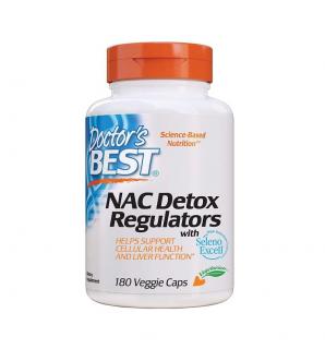 Doctor's Best NAC Detox Regulators 180 kaps.