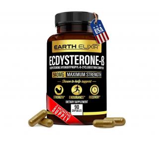 Earth Elixir ECDYSTERONE 940mg 90 kaps.