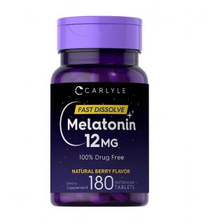 Melatonin 12mg 180 tab.