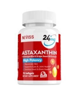 Neviss Astaksantyna 24mg + Ashwagandha 200mg 75 kaps.