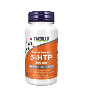 NOW FOODS 5-HTP 200mg 60 kapsułek