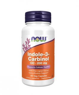 Now Foods INDOLE-3-CARBINOL I3C 200mg, 60 kaps.