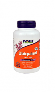 Now Foods UBIQUINOL 100MG 120 kaps.