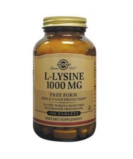 Solgar L-Lysine 1000mg 100 tab.