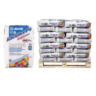 Klej cementowy MAPEI ADESILEX P9 EXPRESS SZARY Pakiet 40 x 25kg