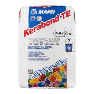 Klej do gresu MAPEI KERABOND TE biały 25kg