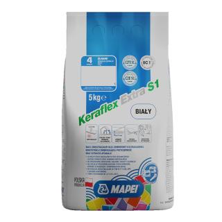 Klej MAPEI KERAFLEX EXTRA S1 biały 5kg