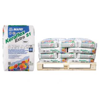 Klej MAPEI KERAFLEX EXTRA S1 BIAŁY Pakiet 18 x 23kg