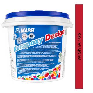 Przeterminowana fuga MAPEI KERAPOXY DESIGN 3kg 165 wiśnia