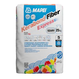 Przeterminowany klej MAPEI KERABOND FIBER EXPRESS szary 25kg
